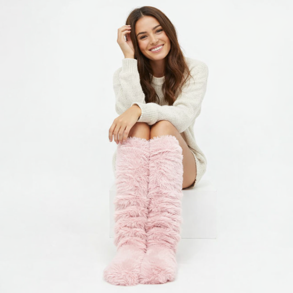 PELUCIA Peluş Kışlık Çorap – Sıcacık, Yumuşacık